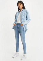 Levi'S 721 High Rise Skinny Jeans - Blue Wave Light