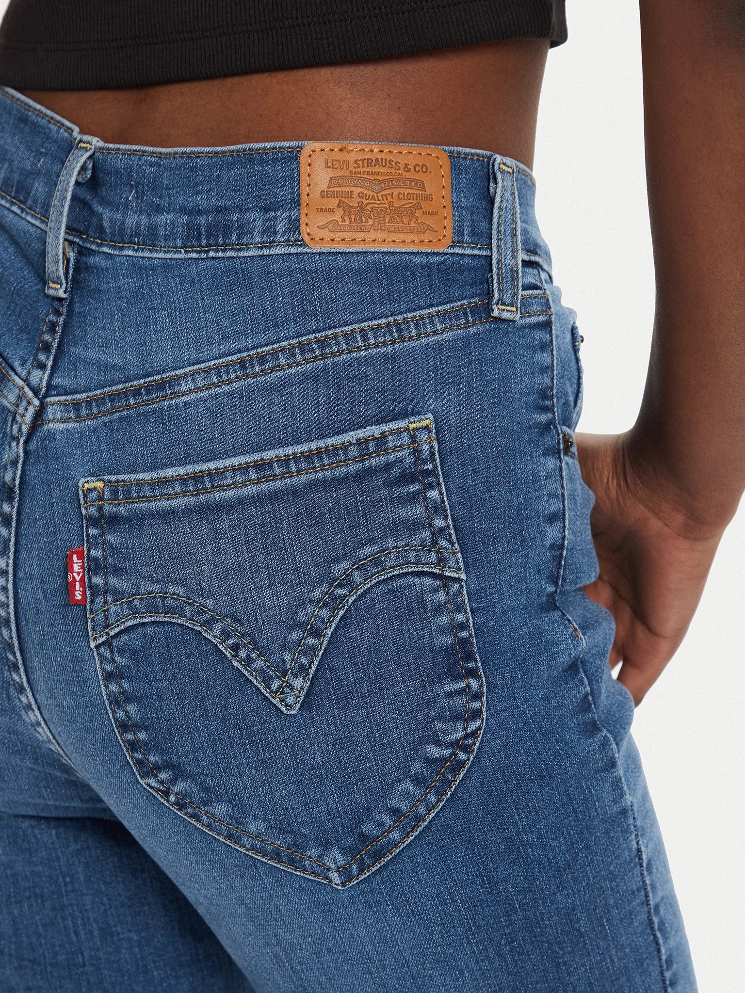 Levi'S® Jeans Retro A5758-0008 Blau Skinny Fit