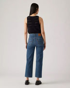 Levi'S Ribcage Straight Jeans Pant White Size W26L27 | Straight Jeans Outlet | Women | White