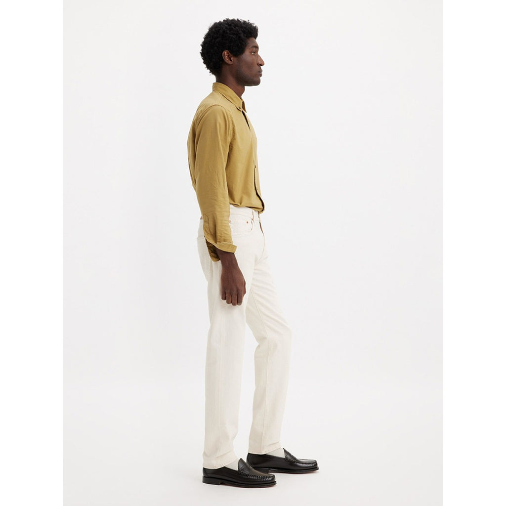 Levi'S Para Homem. Cal?As De Ganga 502 Taper Brancas Levi'S