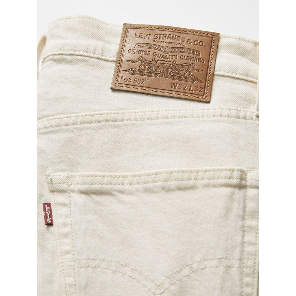 Levi'S Para Homem. Cal?As De Ganga 502 Taper Brancas Levi'S