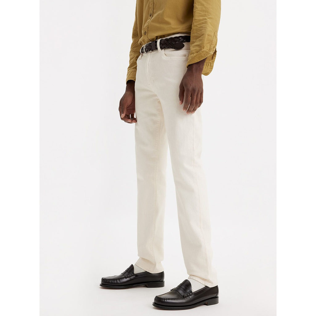 Levi'S Para Homem. Cal?As De Ganga 502 Taper Brancas Levi'S