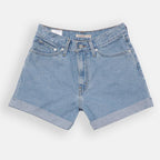 Levi'S® Rolled 80’S Mom Shorts Back To Blue A55640006 Vaquero Corto Mujer