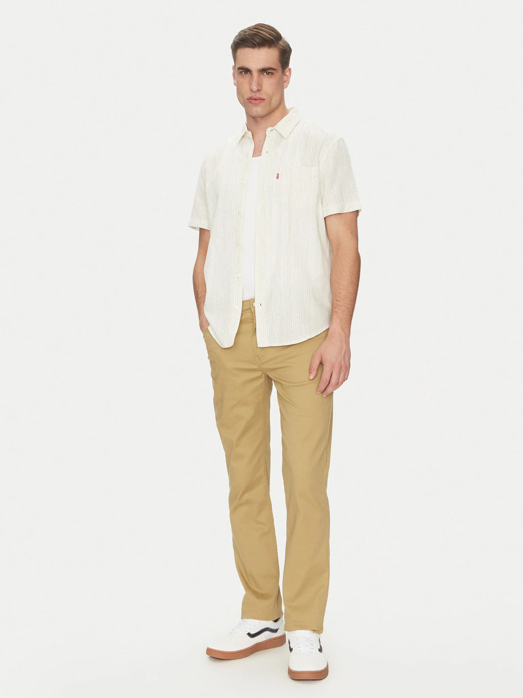 Levi'S® Camicia Sunset 86624-0065 Bianco Standard Fit