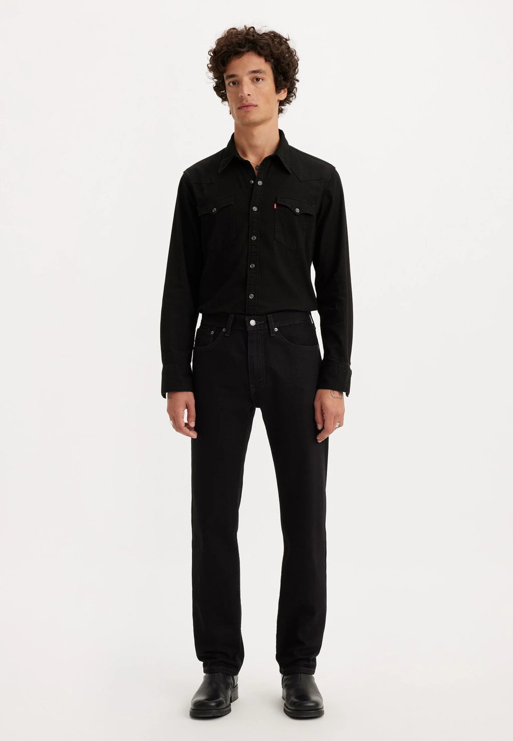 505® Regular - Jean Droit - Black 37743