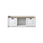 Shoe Cabinets P2 - White / Walnut