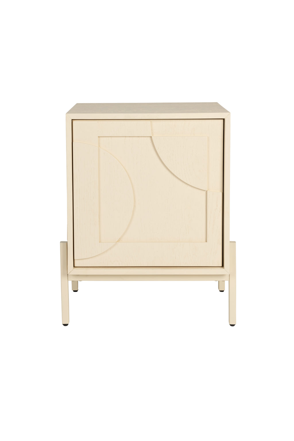 Faces - Table D'Appoint - Chêne massif - Beige