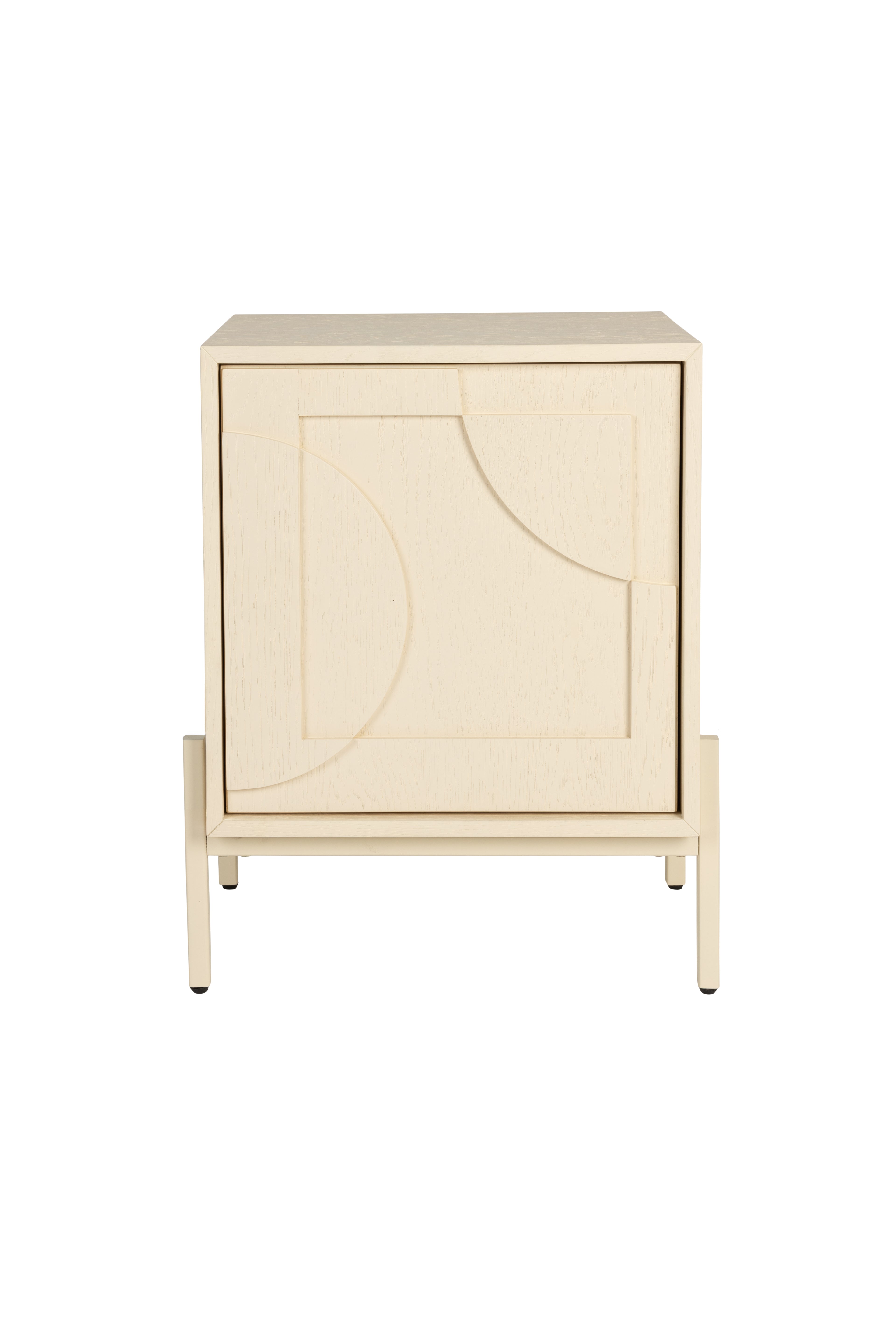 Faces - Table D'Appoint - Chêne massif - Beige