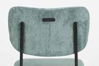 Benson - Dining Chair - Fabric - Grey/Blue