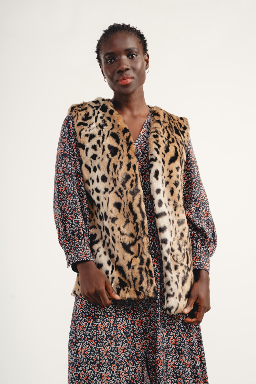 La chaqueta Morris sin mangas Leo