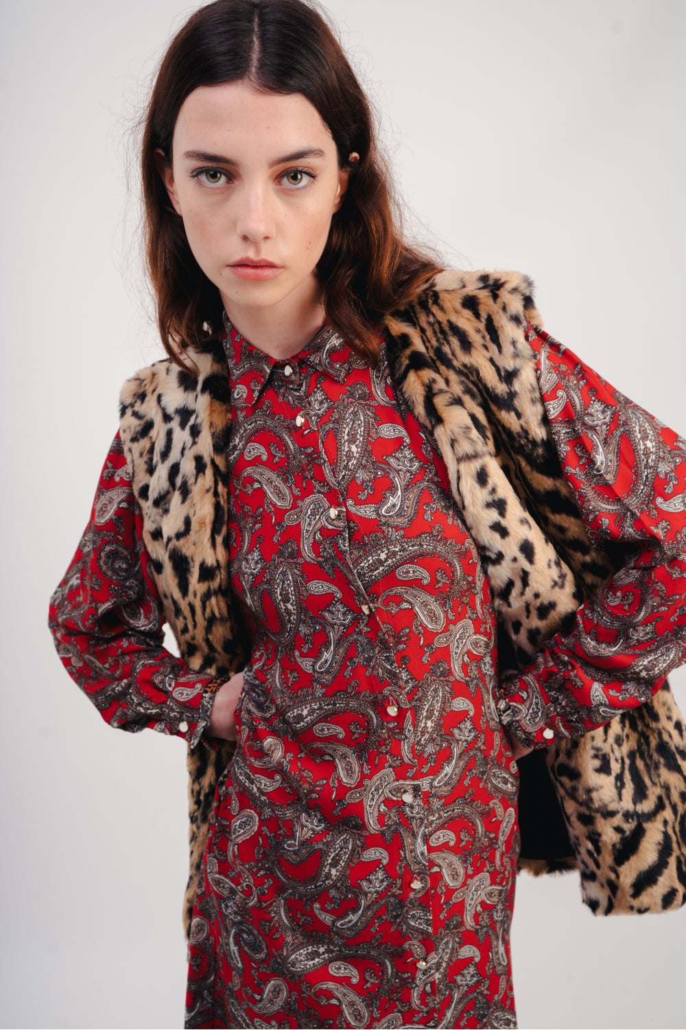 La chaqueta Morris sin mangas Leo