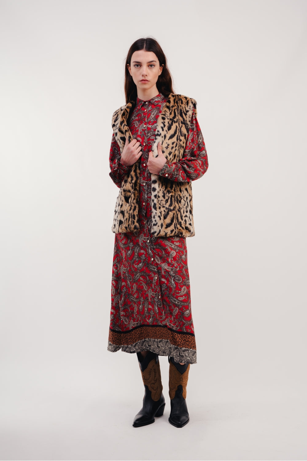 La chaqueta Morris sin mangas Leo