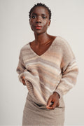 La Maille Wenda Backless Fancy Spark Cognac