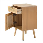 Miya - Table De Chevet - Rotin Naturel