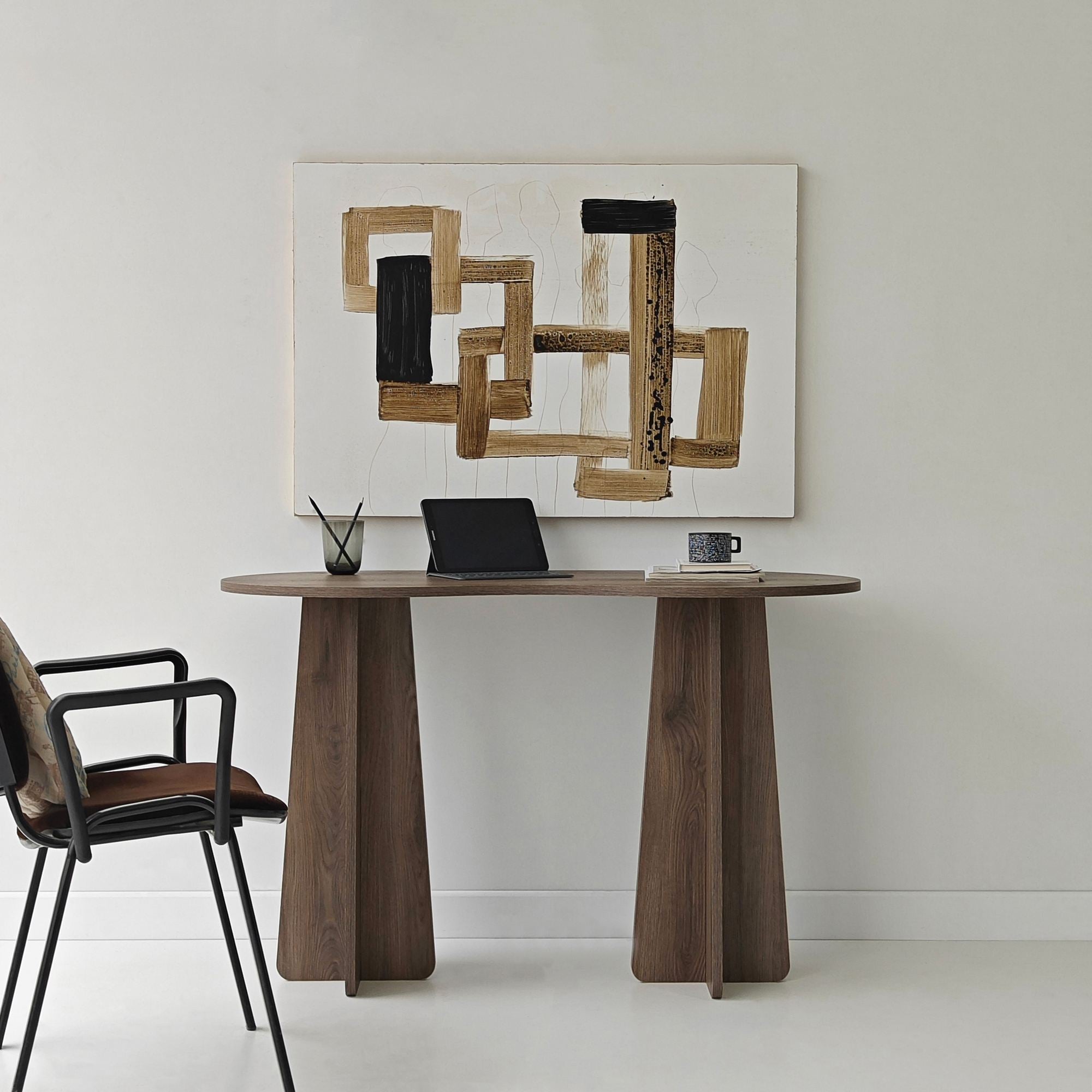 Bureau D'Étude/ Console - Infini - Noyer