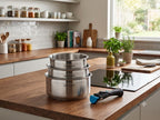 Set 3 Casseroles 16/18/20cm - Acier Inoxydable - Inox