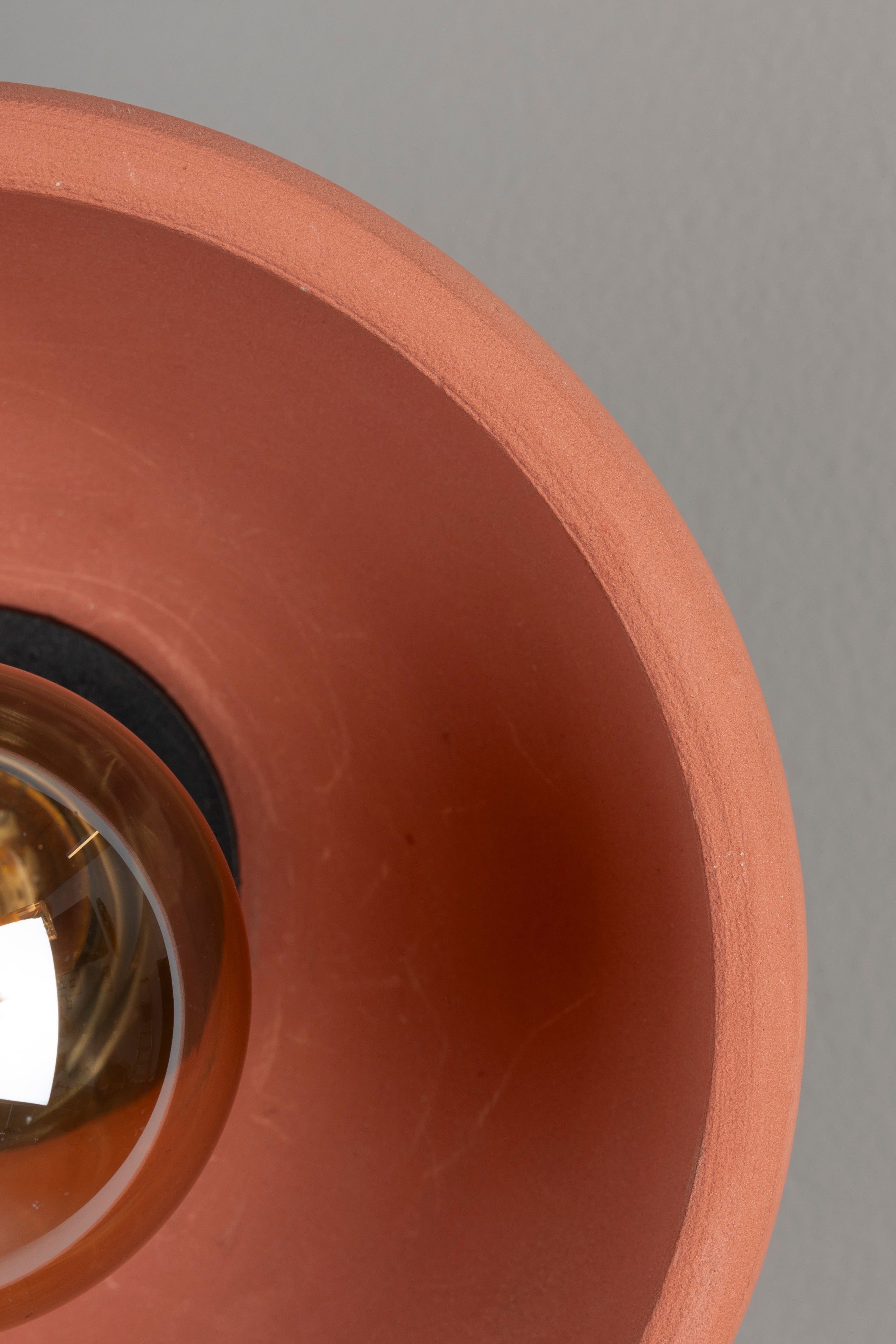 Zahra - Wall Lamp - Ceramic - Red