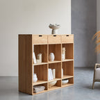 Miho - Librería Baja - Roble - Natural