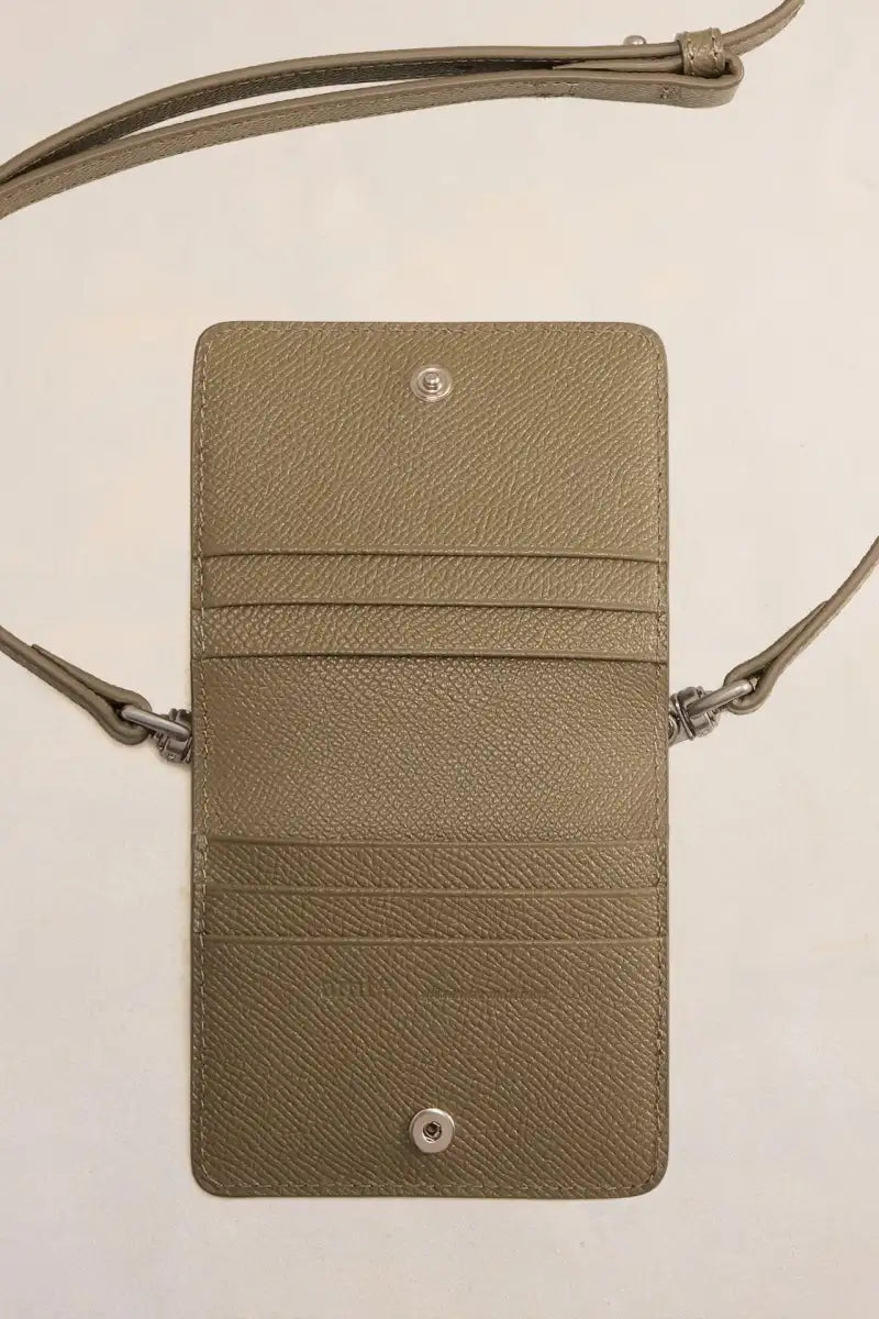 Ami Paris - Porte Cartes – Taupe
