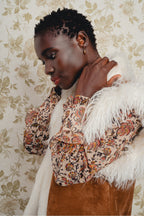 Chaqueta con efecto ante The Aretha Folk