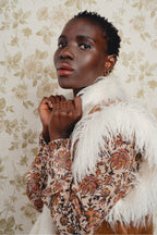Chaqueta con efecto ante The Aretha Folk