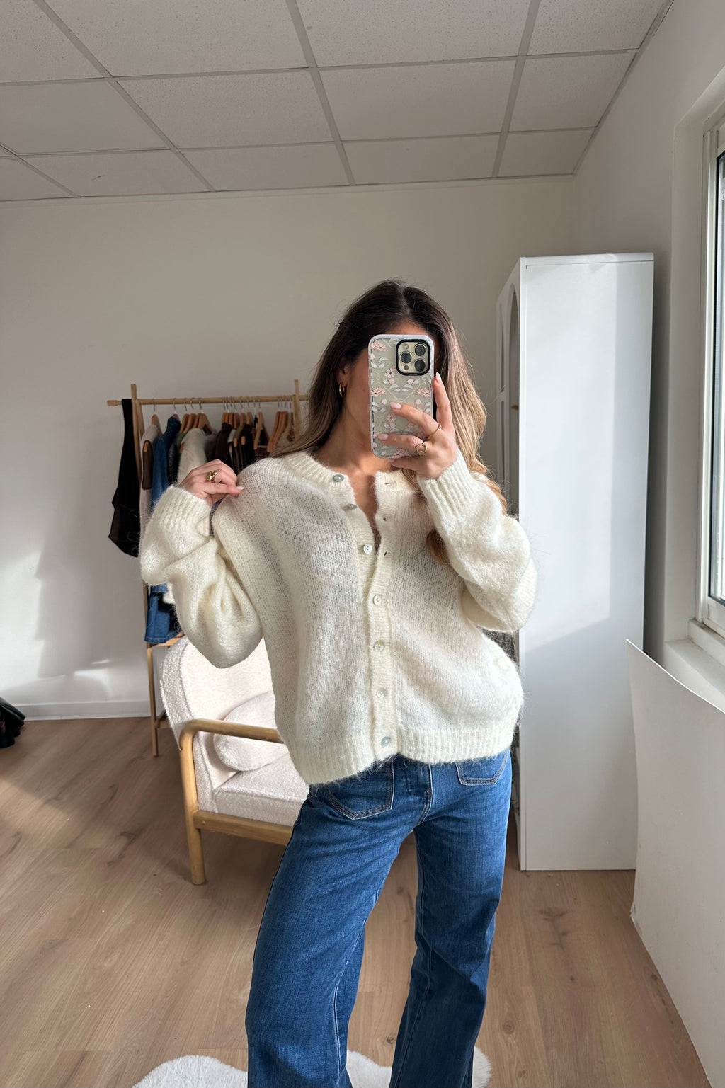 Cardigan Garance Écru