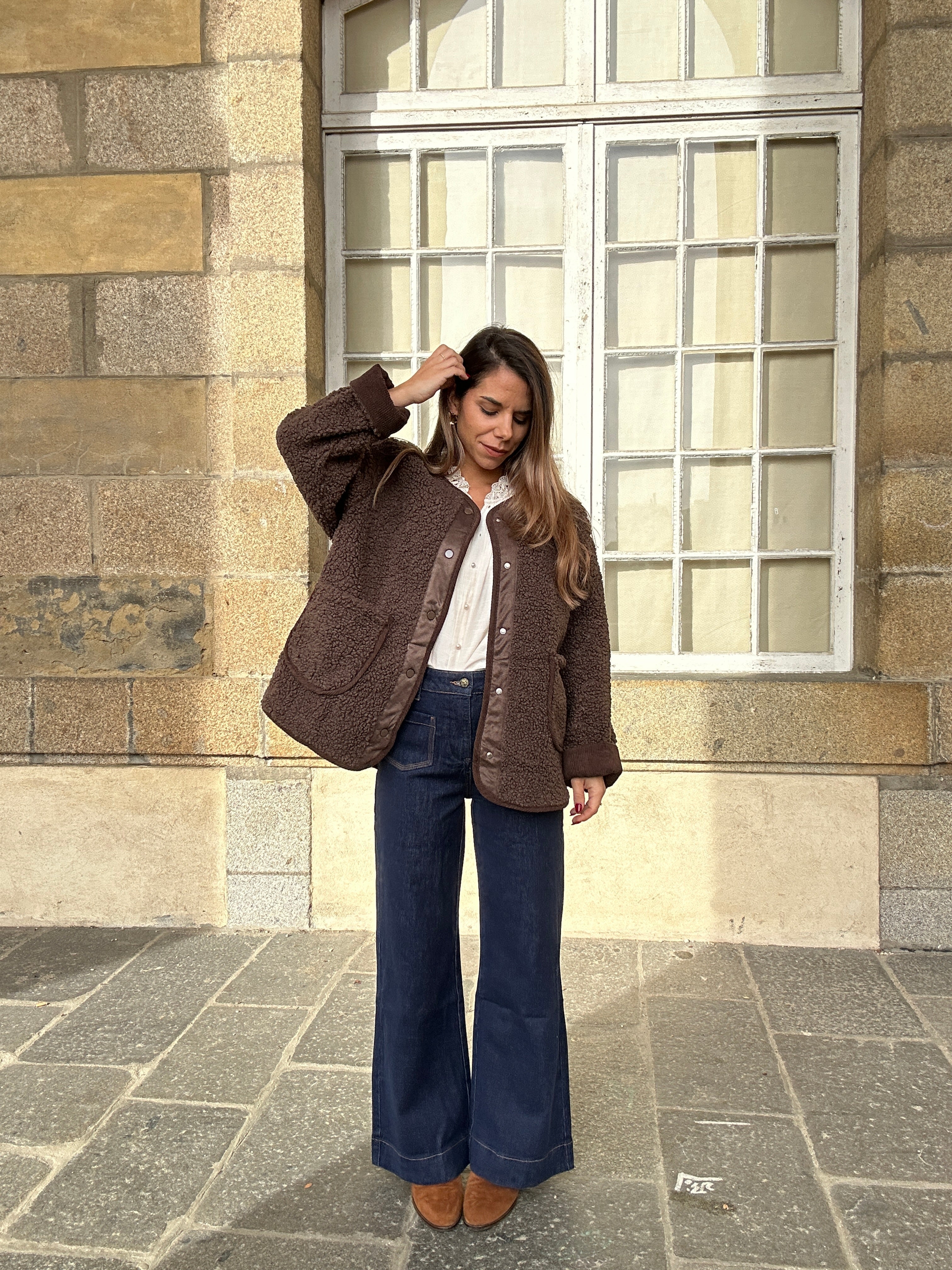 Chaqueta Moumoute Esmée Marrón
