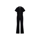 Combinaison Velours Côtelé Fermeture ╔Clair - Black
