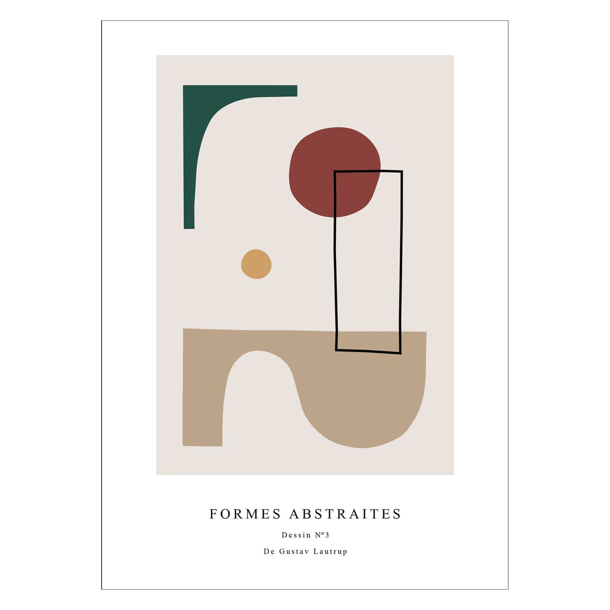 Gustav Lautrup - Drawing No. 3