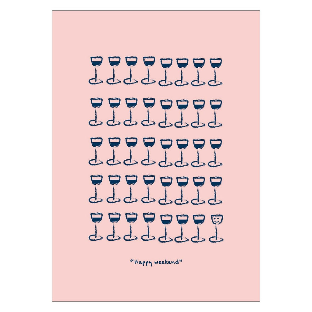 Life Of Van Dijk - Happyweekend Pink/Blue