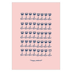 Life Of Van Dijk - Happyweekend Pink/Blue