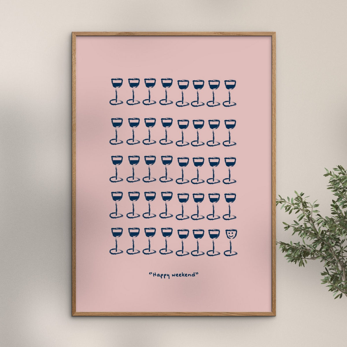 Life Of Van Dijk - Happyweekend Pink/Blue