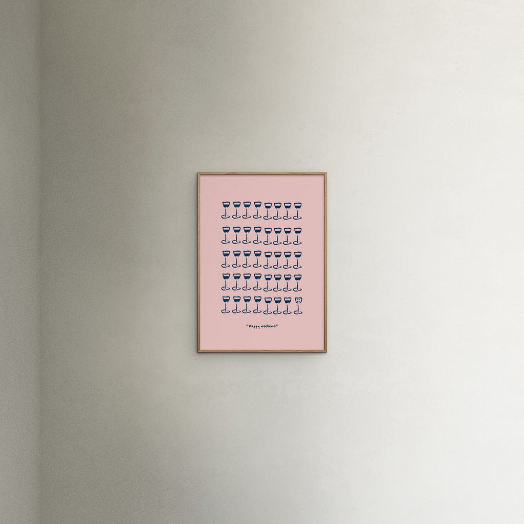 Life Of Van Dijk - Happyweekend Pink/Blue