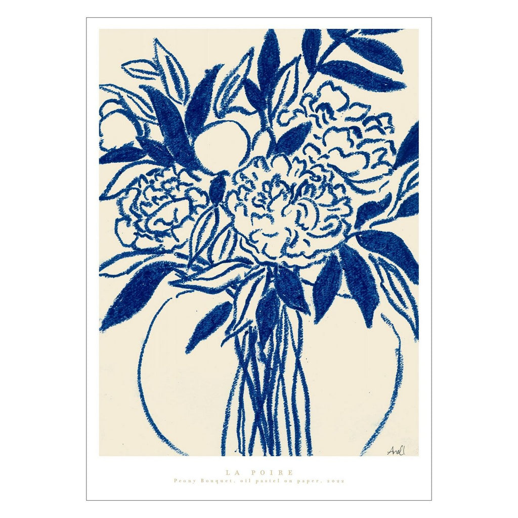 La Poire - Bouquet di peonie