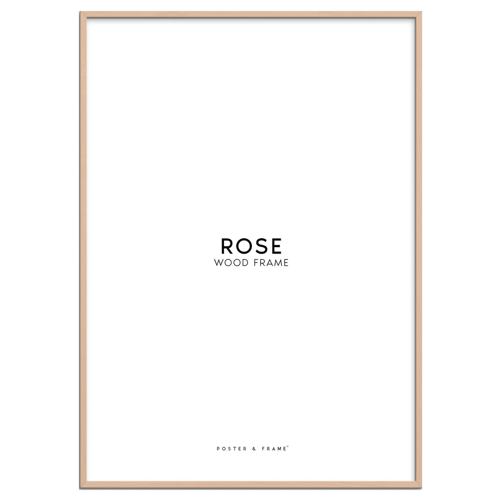 Cadre En Bois De Rose Acrylique