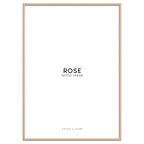 Cadre En Bois De Rose Acrylique