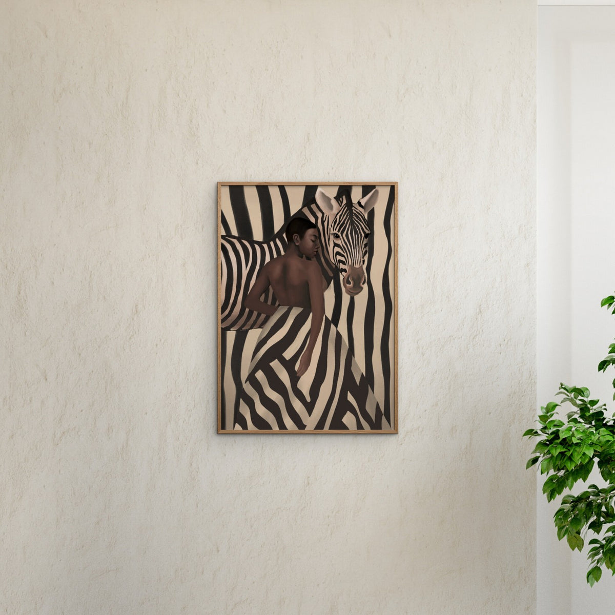 Nadjaa - Elegant Zebra Woman