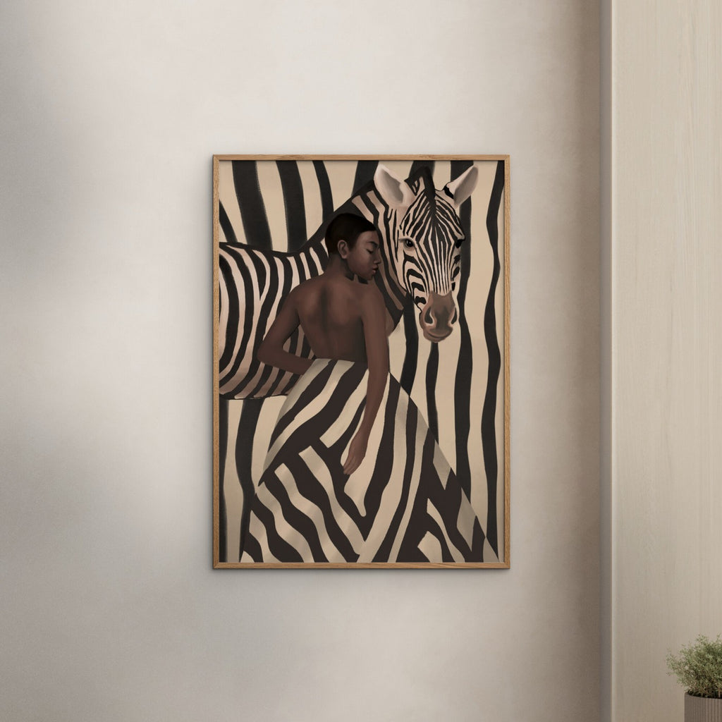 Nadjaa - Elegant Zebra Woman