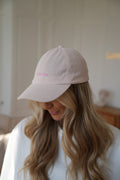 Casquette Velours Iconique - Rose