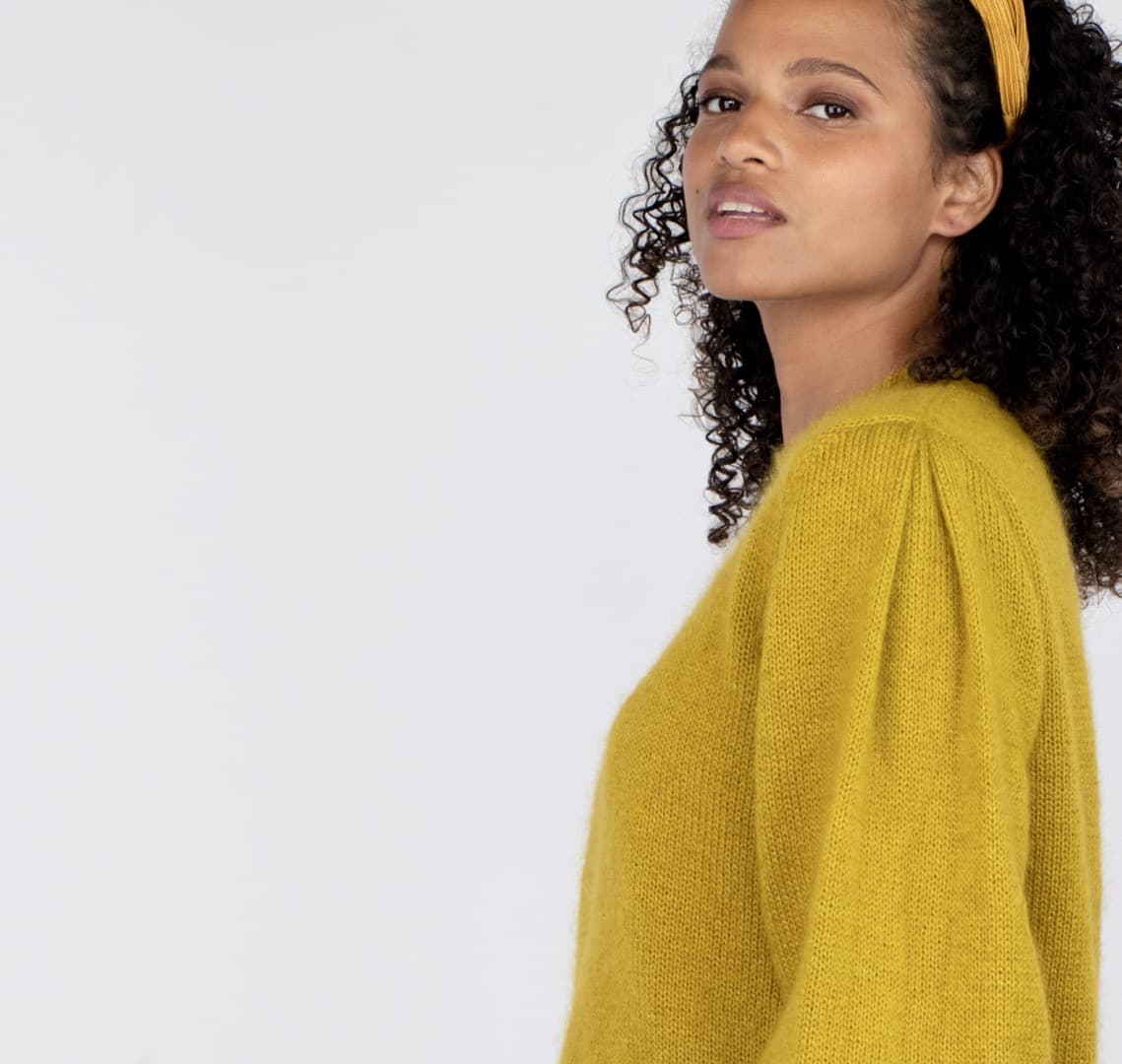Pull Alix Mohair Et Soie Palmier
