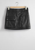 Falda Pa Noomi Falda De Cuero Tp - Negro - Mujer