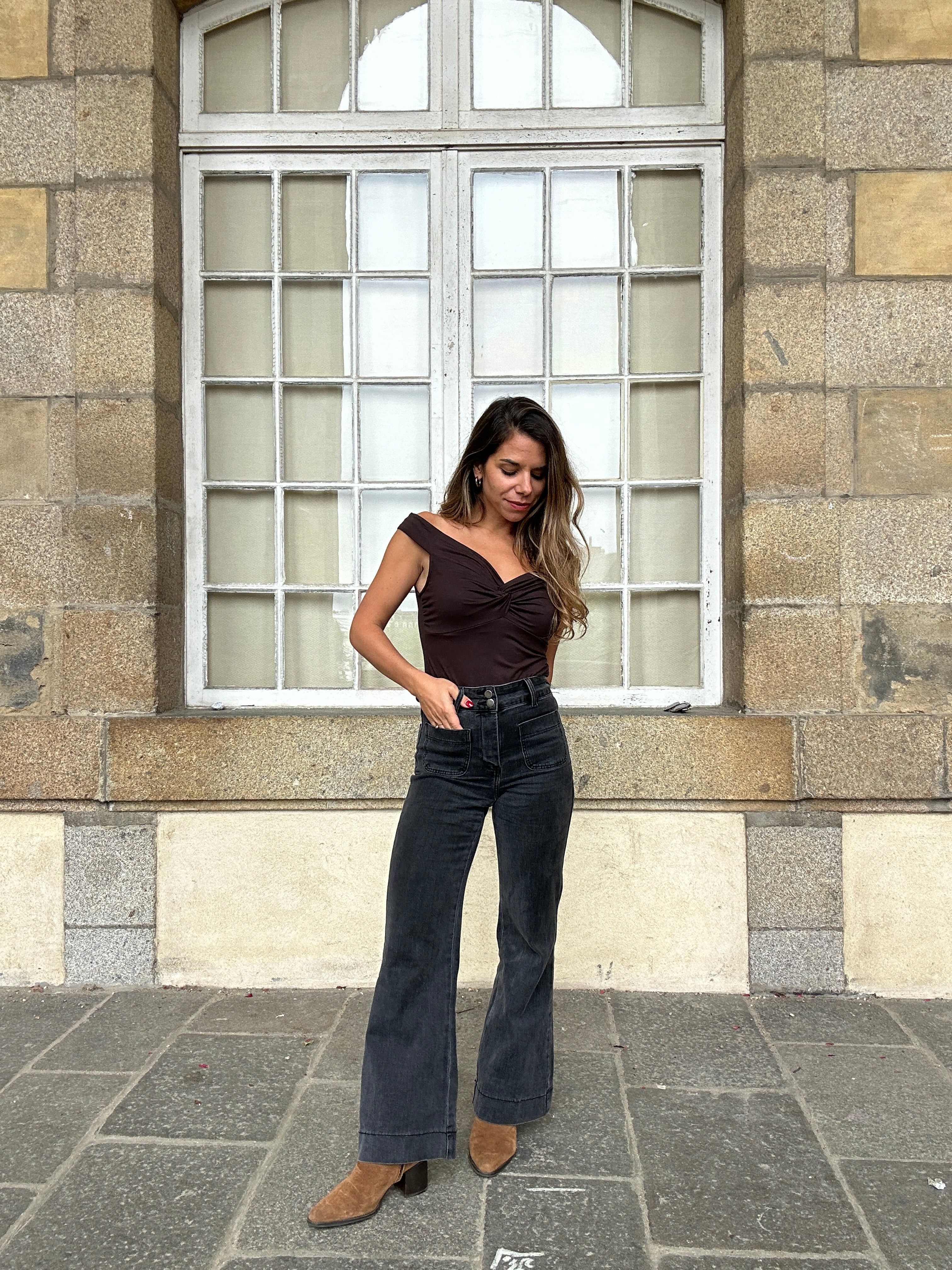 Top Carla Chocolat