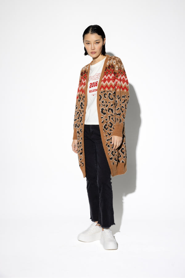 The Gilbert Ethnic Leo Cardigan