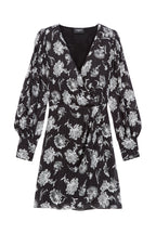 The Kooples - Robe Portefeuille Noir - Femme