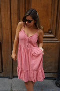 Léonie Bois De Dress - Pink