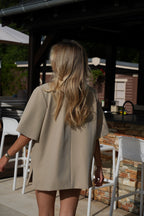 Chaqueta estilo blazer Jared - Caqui