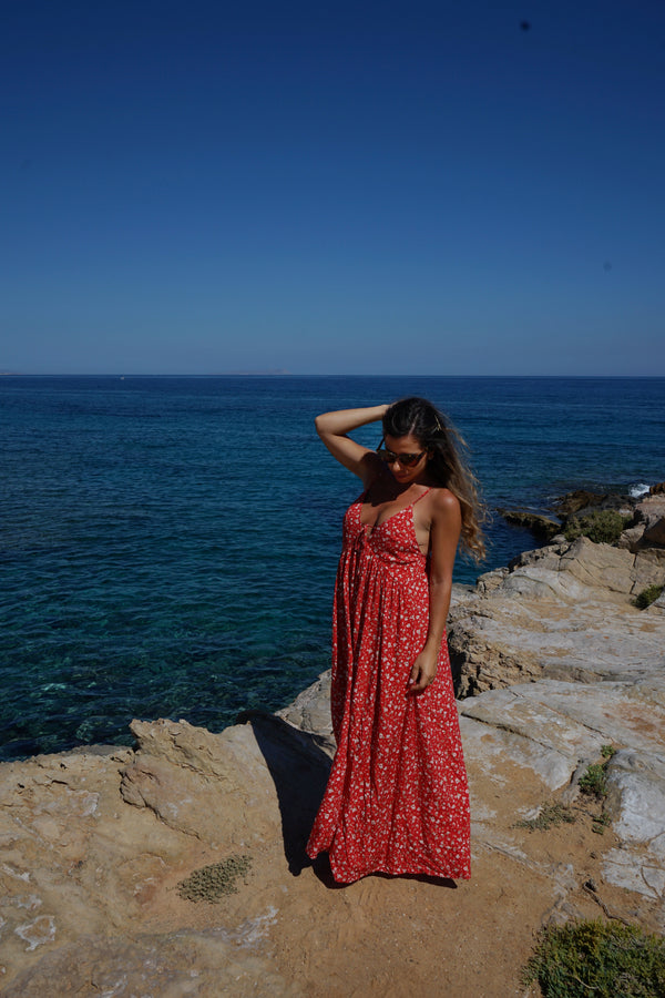 Murcia Floral Long Dress