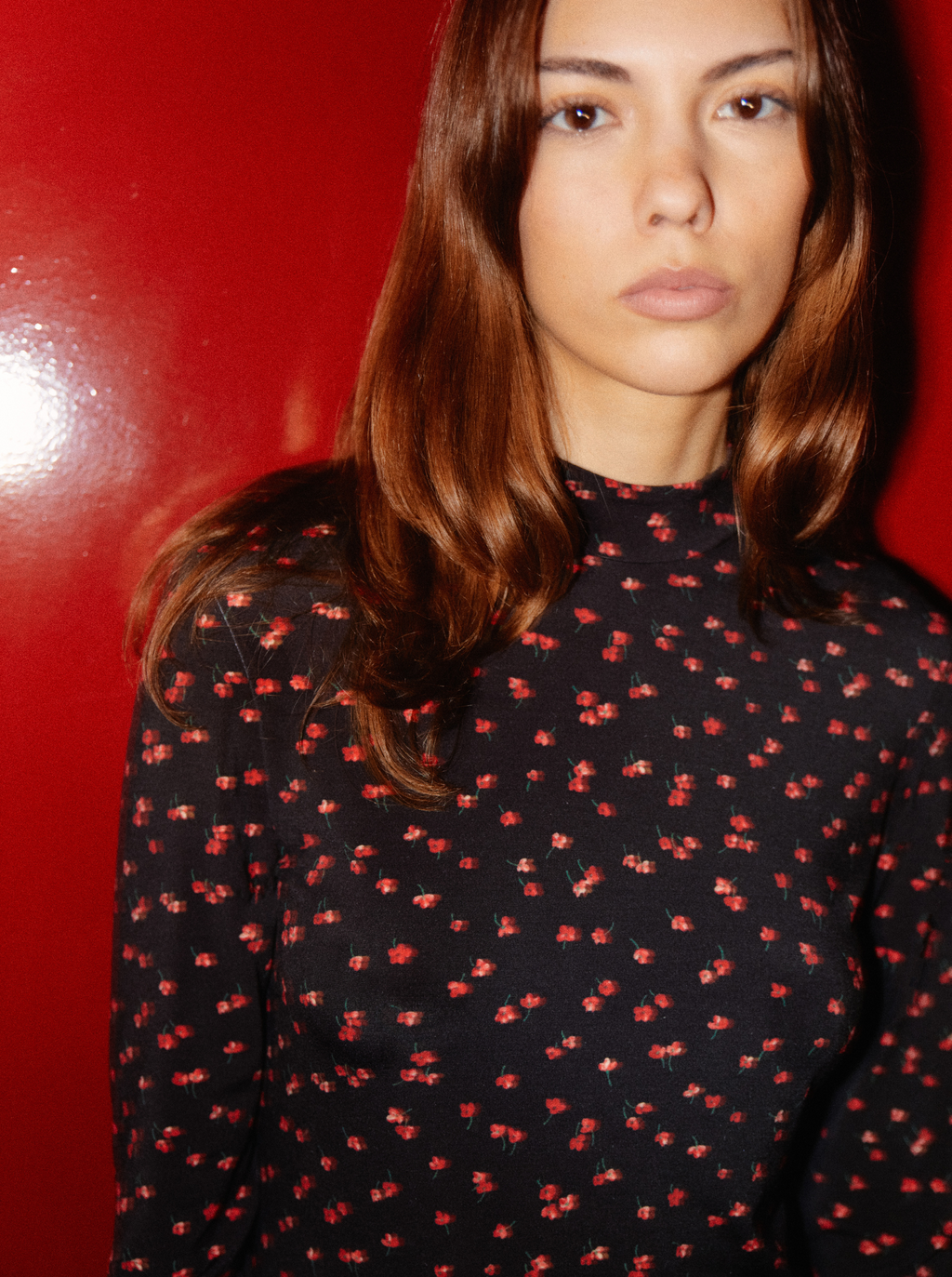 Flowery Night Mini Dress