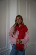 Bufanda Suave Capucine - Rojo
