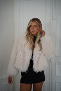 Manteau Fourrure Soanne - Crème